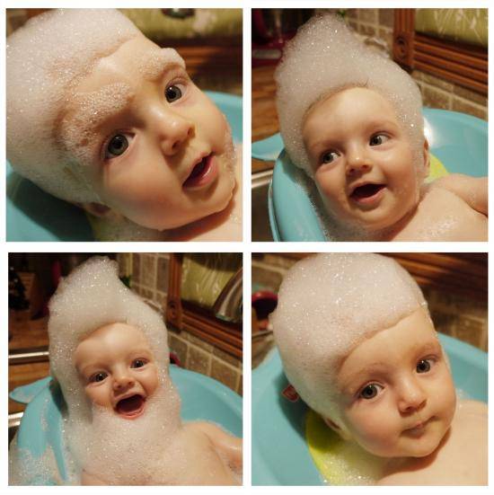 I've been working on my bubble wig styling skills!