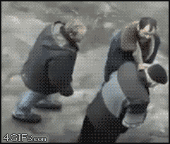 Drunk guy is confused. Drunk guy used FIRE BREATH.