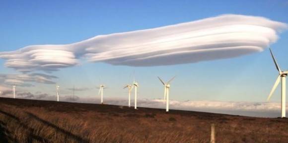 These are some awesome rare lenticular clouds.