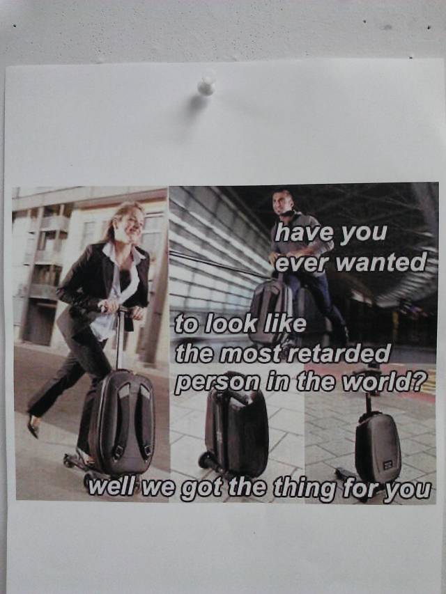 A student hung this up in the place I teach