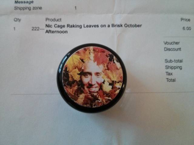 Hey my girlfriends eye shadow just arrived.