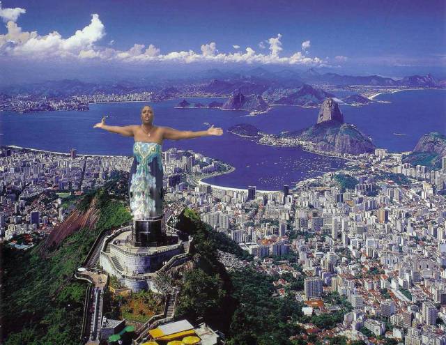 Just Ran Into this Woman in Rio