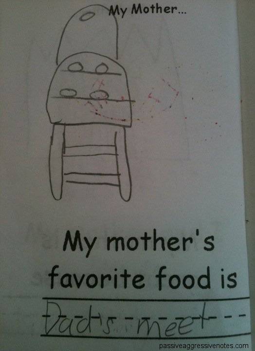 Mom's favorite food