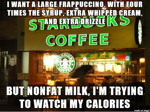 I work at Starbucks and we see these people too often. I’ve never understood how this makes sense.