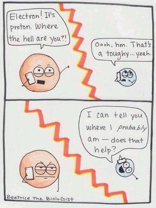 Electrons are terrible friends