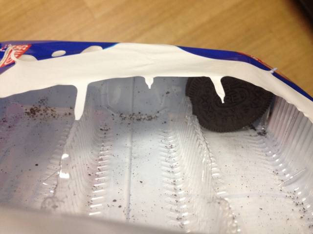 I asked my girlfriend if she ate all the Oreos I bought 3 days ago. She said 