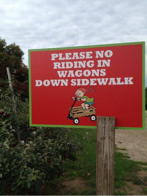 Then don’t make it look super fun.
