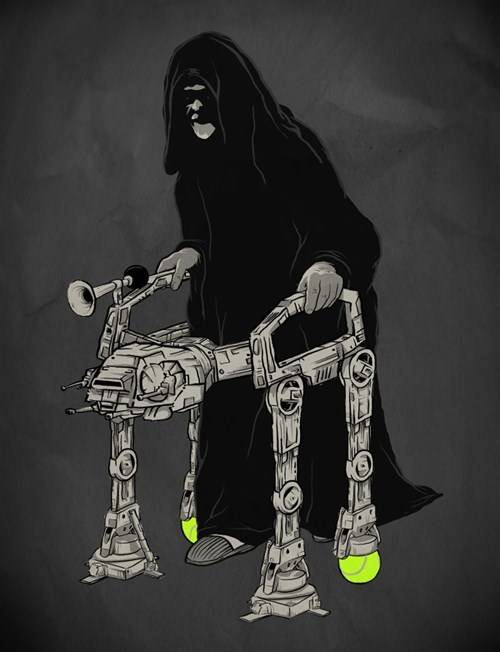 You're never too old for an Imperial Walker
