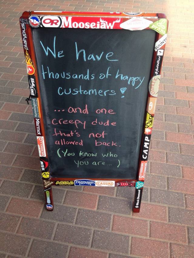Walking around the mall... and you come across this