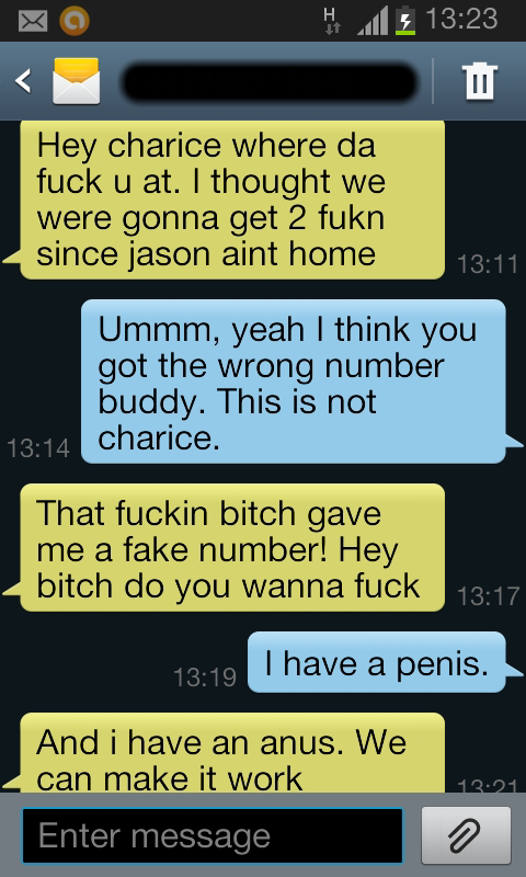 At least he's persistent