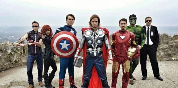 My friends and I decided to dress up as the Avengers, how did we do?
