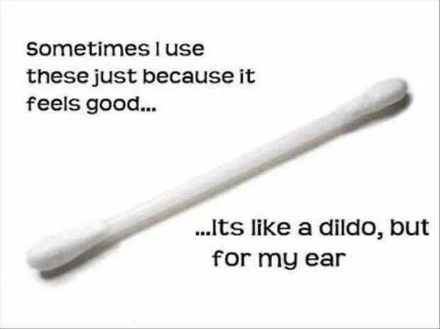 My ears are SO clean...