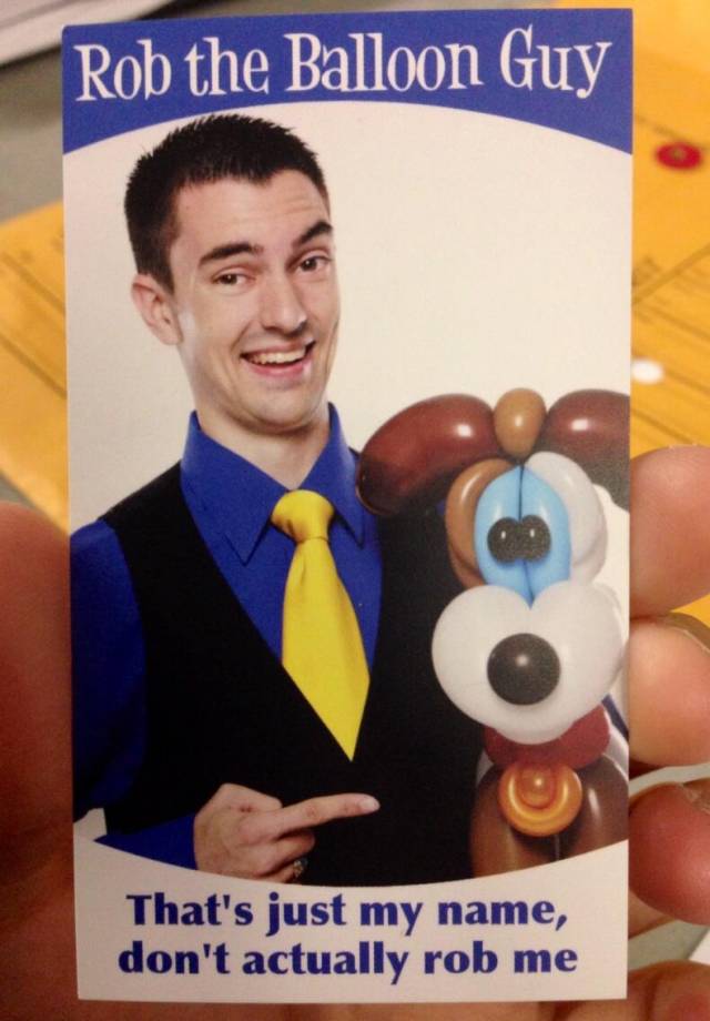 Best business card ever.
