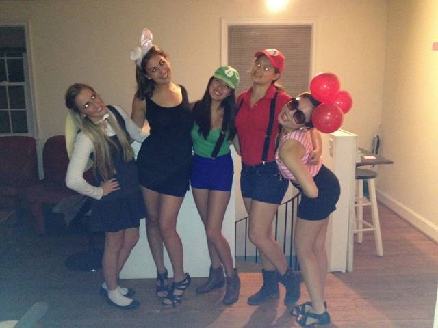 All of these girls have overly heavy heads