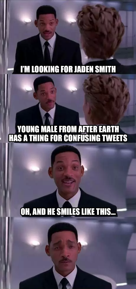 Looking for Jaden Smith