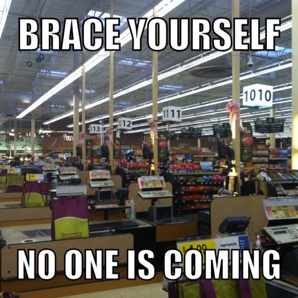 Working Black Friday at Kroger