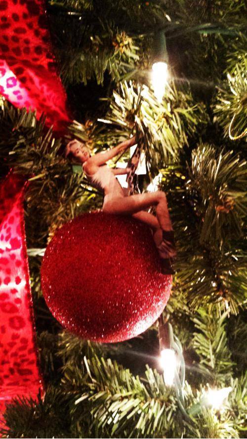 I cut out a bunch of these and have been secretly putting them on my family and friends’ Christmas trees. No one’s noticed yet.