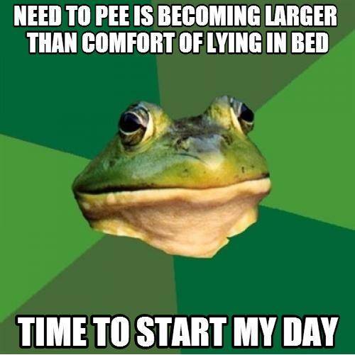 My every weekend morning