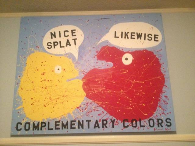 Artwork in the house I'm staying at