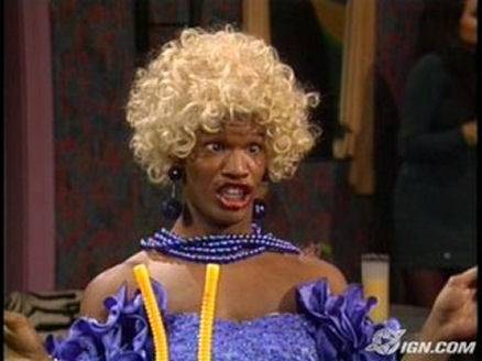 All I think of whenever I see Jamie Foxx.