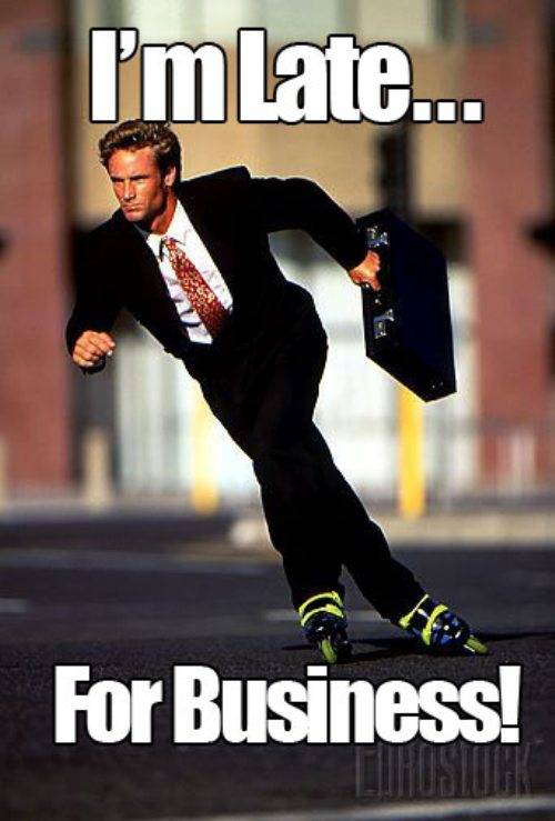 Finally employed after two long years of searching. This is my new mentality in the mornings.