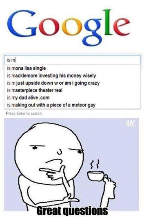 Google’s autofill knows exactly what I want to ask