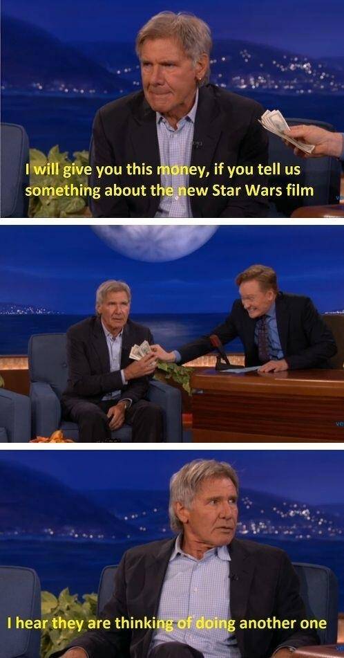 Why I love Harrison Ford