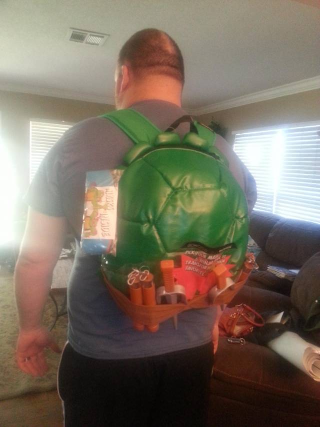My new backpack just arrived in the mail today.. my wife thinks im crazy.