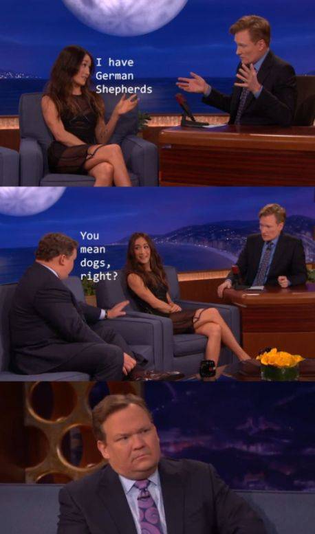 Touché, Andy Richter.