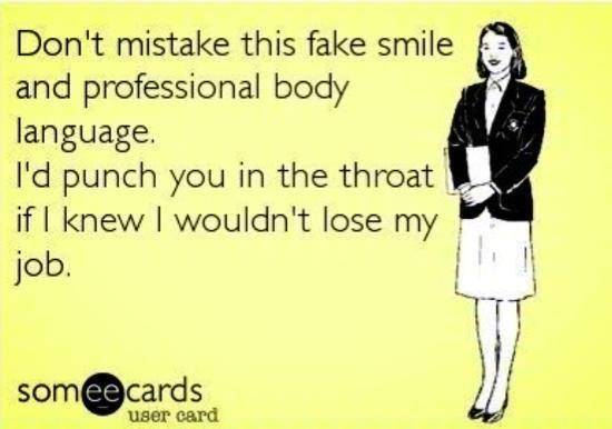 Stumbled across this - woke up... felt like this every time I get to the office. To be employed.