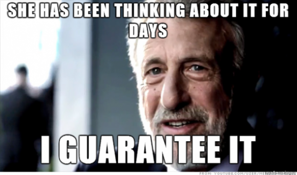 How I feel when my girlfriend says she has a “random” question