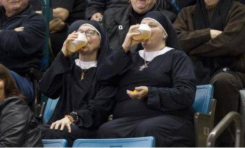 Those nuns..