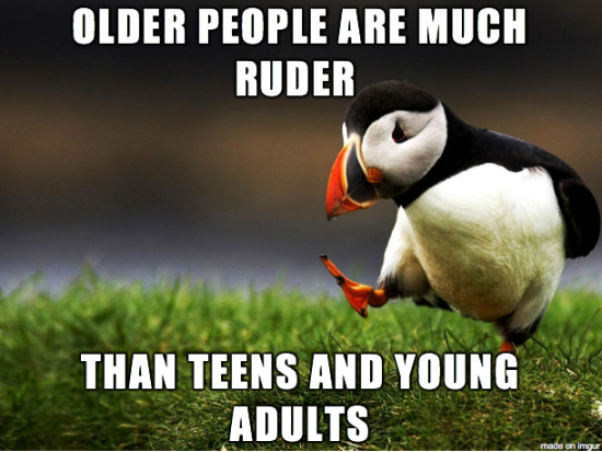 As a waiter I have found..