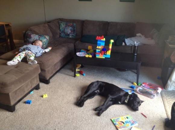 Babysitting a 2-year old... No one made it past noon.