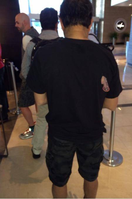 What happens in Vegas...can stay on your shirt