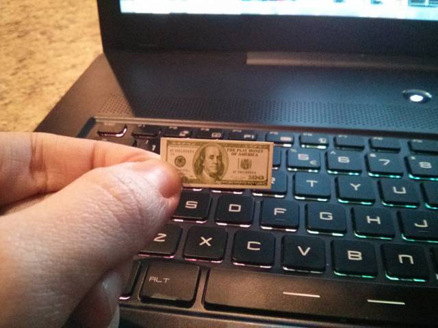 Guest asked if it was okay to give me 