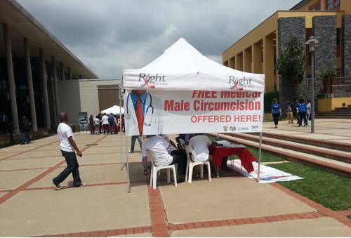 Meanwhile at the health fair