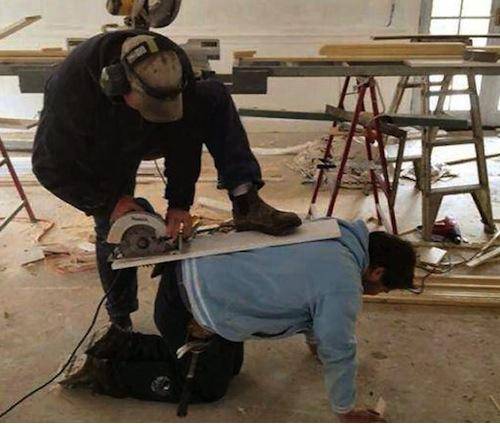 Just working