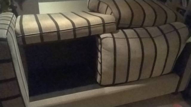 Sofa fort completed!