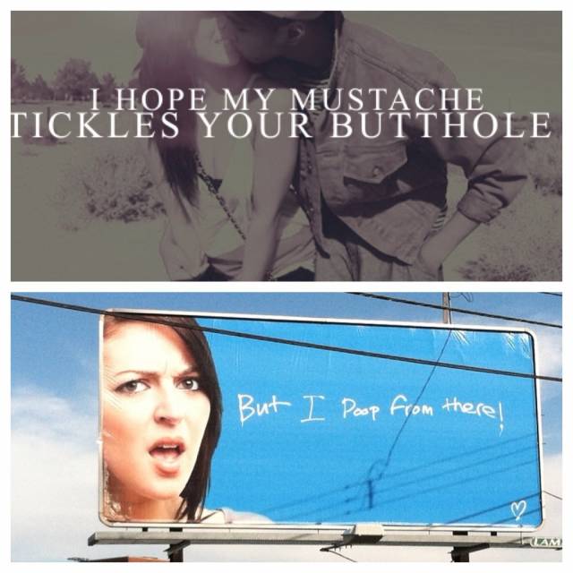 What that girl was thinking after hearing that one-liner