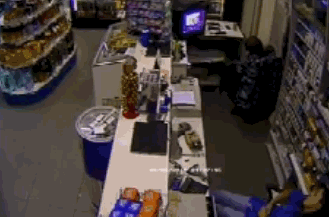 Cashier doesn’t give a f*ck