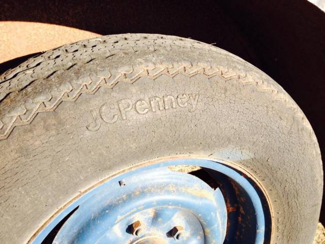 This guy today told me that my tires were old. He may have a point.