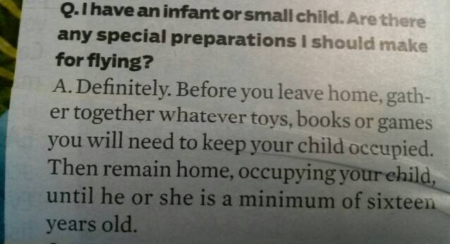 Traveling with children