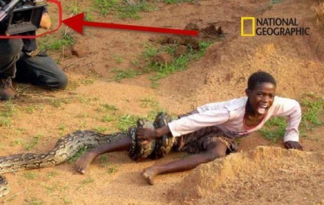 Why didn't the camera man help him!?