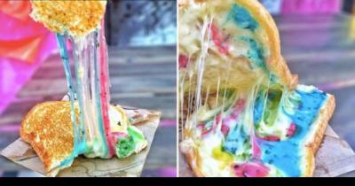 This Rainbow Grilled Cheese Sandwich Is All the Rage These Days