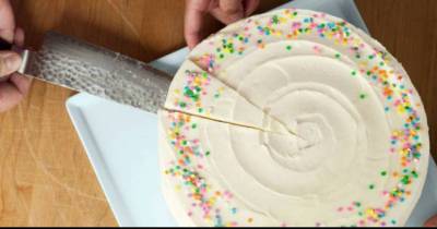 The Reason You Should Never Cut A Round Cake In Triangles!