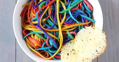 Rainbow Pasta - A DIY Food Lovers Dream