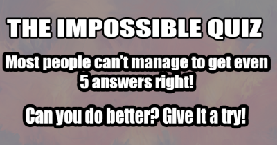 Most People Can't Even Score 5 Out 10 On This Quiz. Can You?