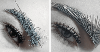 Metallic Eyebrows Is The Latest Instagram Beauty Trend To Go Viral