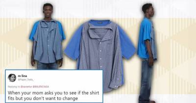 Balenciaga's $1,290 'T-Shirt Shirt' Has Twitter Deeply Confused